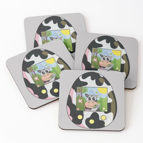 Item preview, Cow Tamagotchi designed and sold by MistyMortal.
