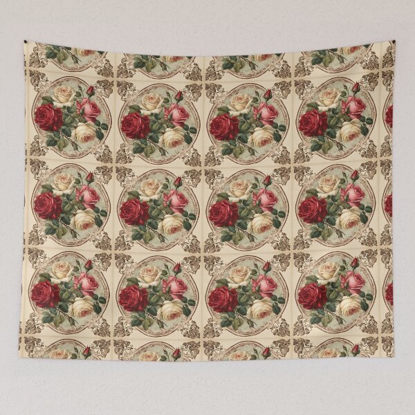 Item preview, Vintage Roses Patterns Victorian Style designed and sold by danaJG.