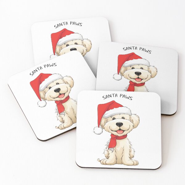 Item preview, Cute, Funny Christmas Dog - 'Santa Paws' designed and sold by wotsthis.