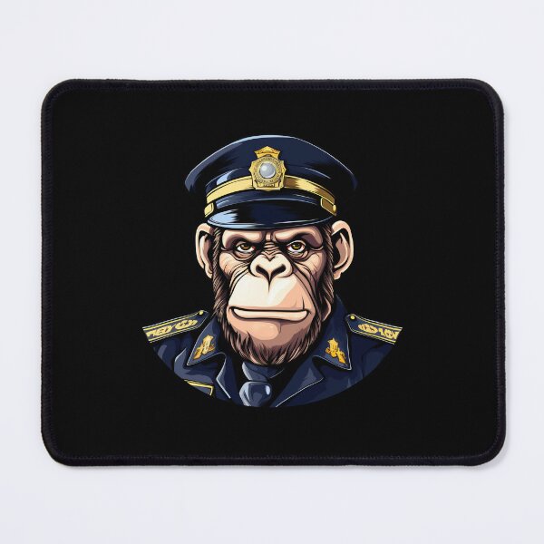 Item preview, Chimpanzee police officer designed and sold by Soulskier.