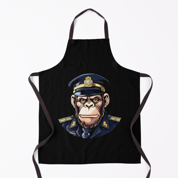 Item preview, Chimpanzee police officer designed and sold by Soulskier.