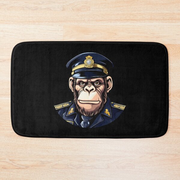 Item preview, Chimpanzee police officer designed and sold by Soulskier.
