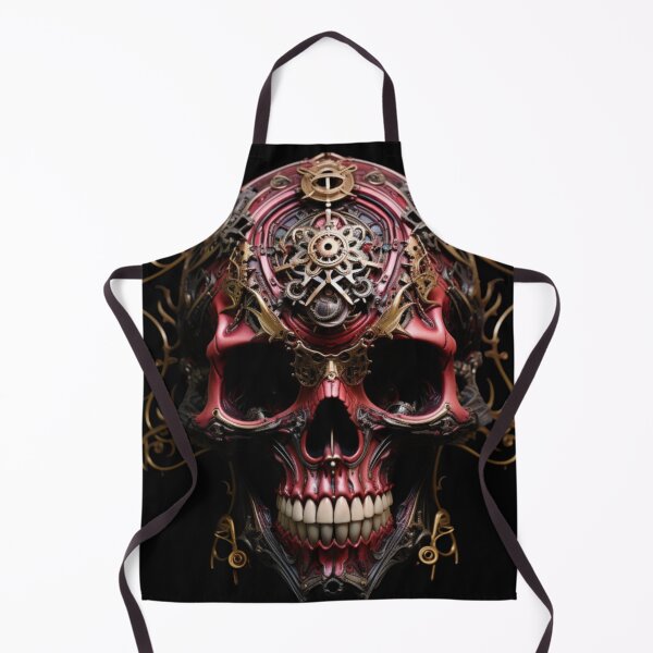 Item preview, Futuristic skull designed and sold by TraceDessiner.