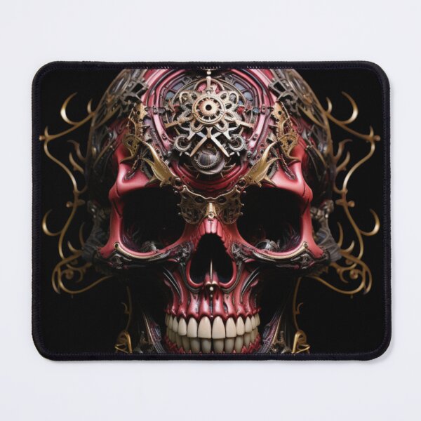 Item preview, Futuristic skull designed and sold by TraceDessiner.