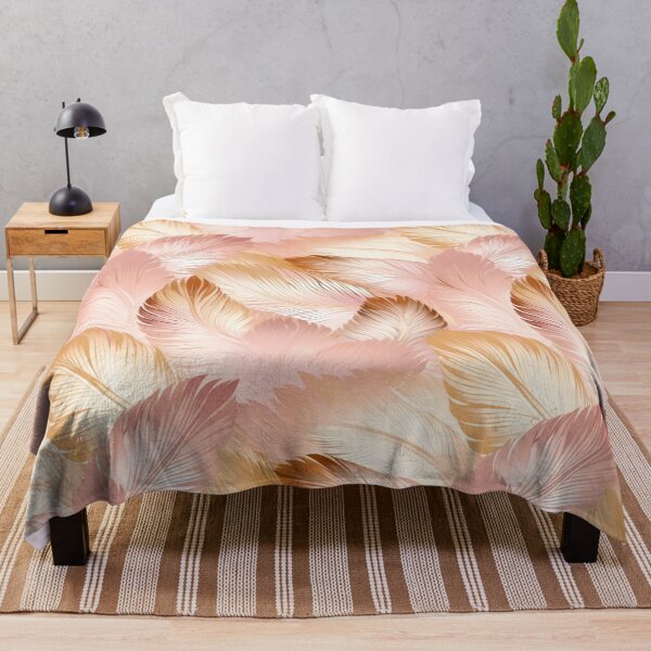 Item preview, Golden Feathers Pattern designed and sold by Ellimade.