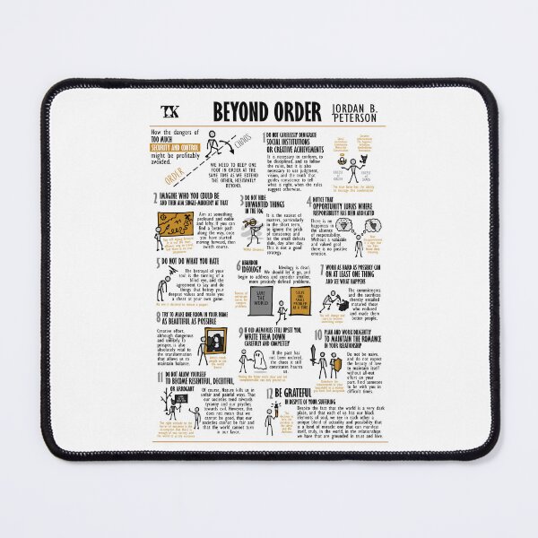 Item preview, Visual Summary Beyond Order (Jordan B. Peterson) designed and sold by TKsuited.