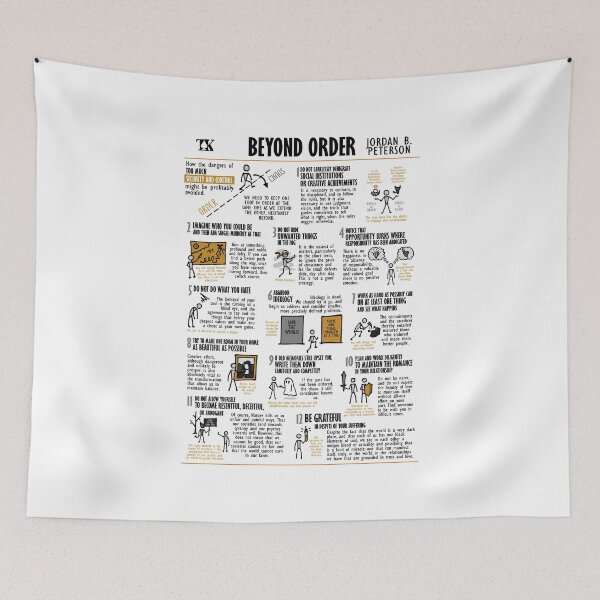 Item preview, Visual Summary Beyond Order (Jordan B. Peterson) designed and sold by TKsuited.
