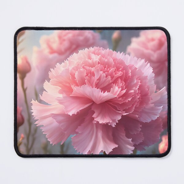 Item preview, Pink Carnation in a dreamy setting designed and sold by Petalandfur.