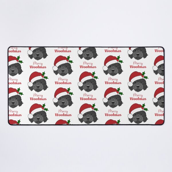 Item preview, Christmas Black Cockapoo, Cavapoo, Cavoodle, Merry Wolfmas designed and sold by laurendemoet.