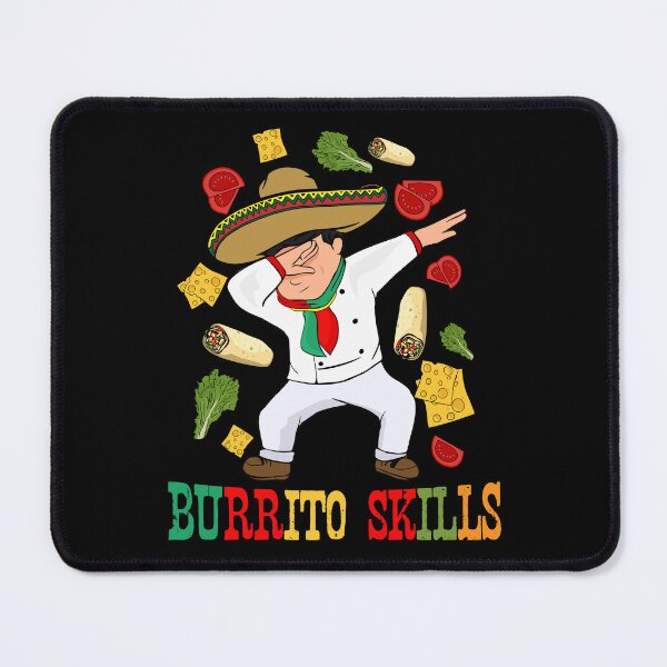 Item preview, Mexican Food Lover Men Burrito Chef Gift Burrito designed and sold by DSWShirts.