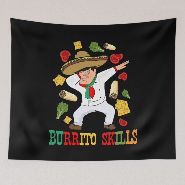 Item preview, Mexican Food Lover Men Burrito Chef Gift Burrito designed and sold by DSWShirts.