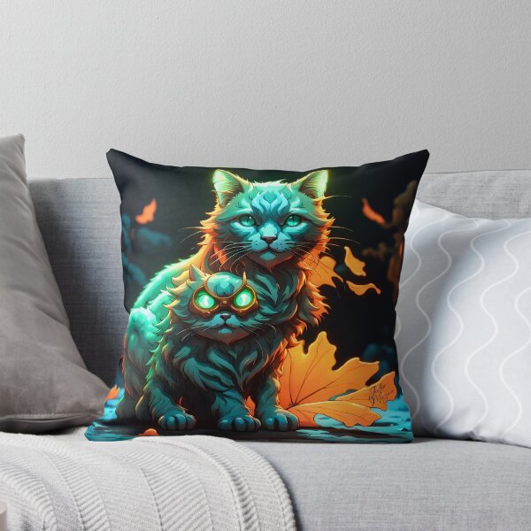 Item preview,  Mysterious cats designed and sold by JulieMezuaAutriceImagesIntérieuresViaIA.