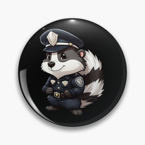 Item preview, Skunk police designed and sold by Soulskier.
