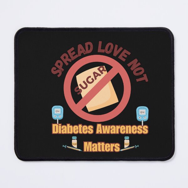 Item preview, Spread Love not Sugar Diabetes Awareness Month designed and sold by ImranssFashion.