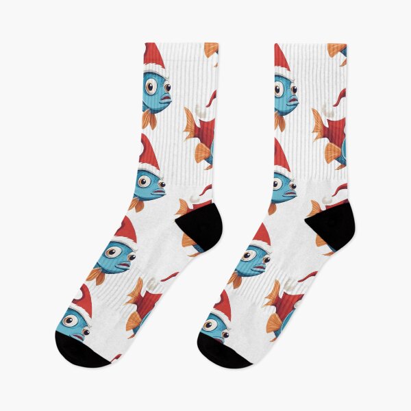 Item preview, Funny Christmas Fish  designed and sold by silviaol.