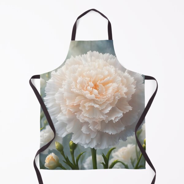 Item preview, White Carnation in a dreamy setting designed and sold by Petalandfur.