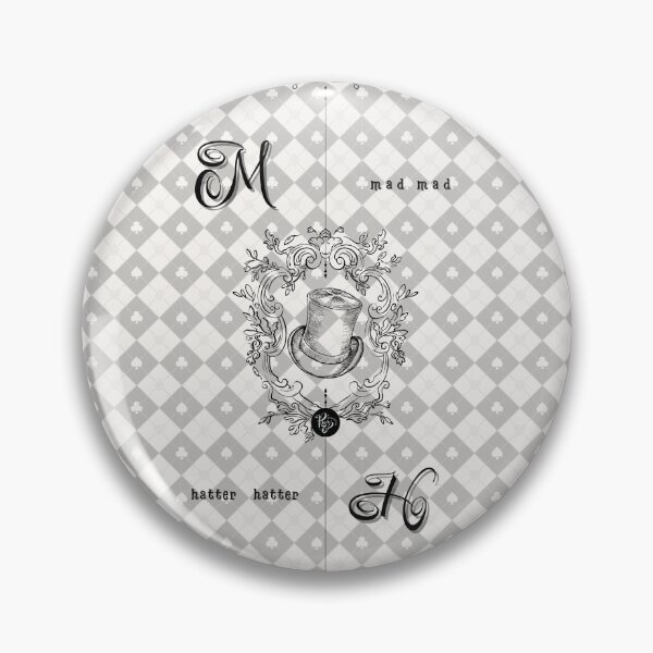 Item preview, Sombrerero Loco (monocromo) designed and sold by ProsetoPrint.