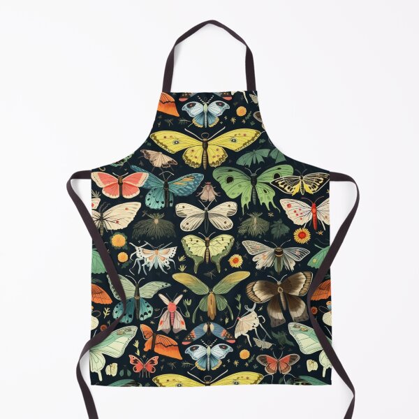 Item preview, Beautiful Moths Pattern designed and sold by Ellimade.