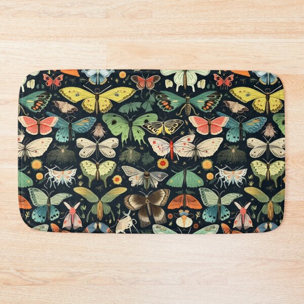 Item preview, Beautiful Moths Pattern designed and sold by Ellimade.