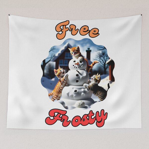 Artikelvorschau, Weihnachten mit den Kranks / Free Frosty entworfen und verkauft von ishitastore08.