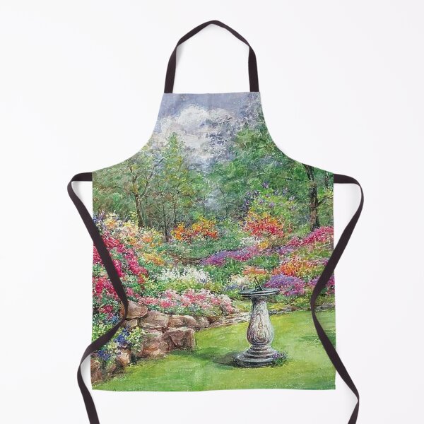Item preview, Garden with Sundial and Borders designed and sold by tomorrowsart.