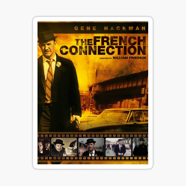 Artikel-Vorschau von Das French Connection Retro-Poster, designt und verkauft von Nancysnyd.