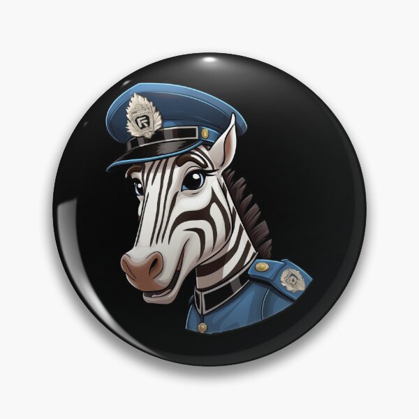 Item preview, Police Zebra designed and sold by Soulskier.