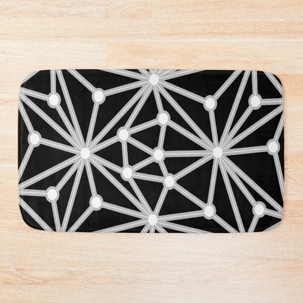 Item preview, Abstract geometric pattern - gray designed and sold by K.S ART.