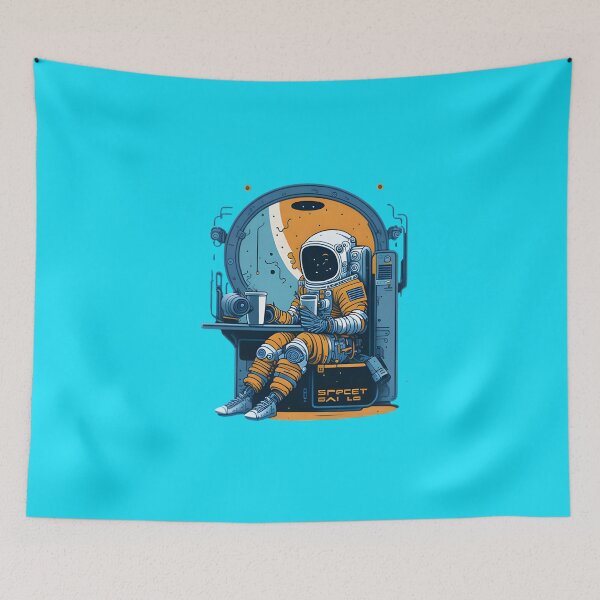 Item preview, Futuristic Astronaut  designed and sold by MoonRag.