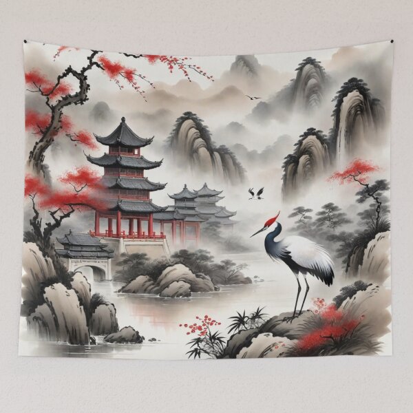 Item preview, Red-crowned crane 07 designed and sold by I-HERE.