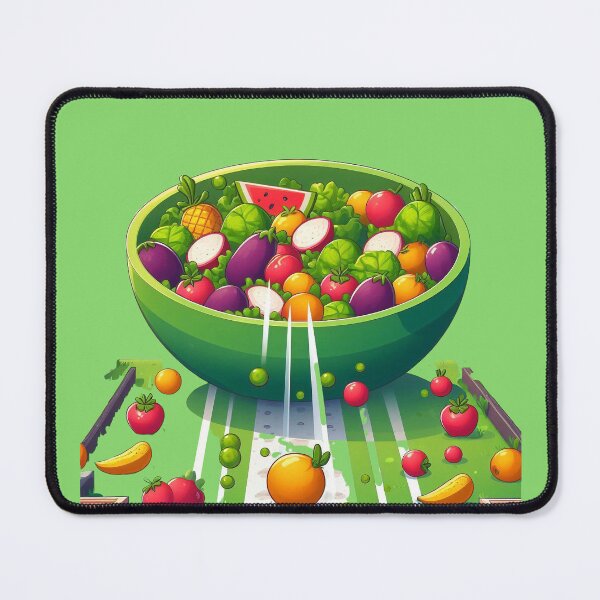 Artikelvorschau, Salad organic food from fruits and vegetables entworfen und verkauft von architecturephd.