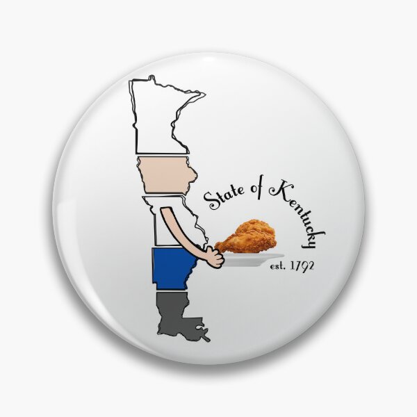 Item preview, Chef serving State of Kentucky designed and sold by 4TeeToo.