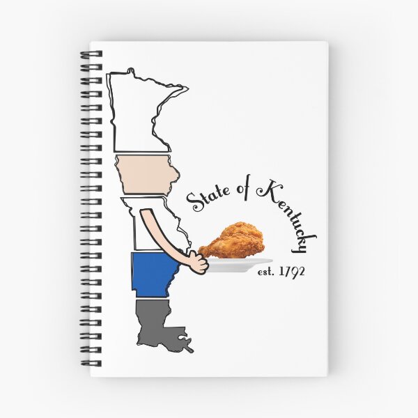 Item preview, Chef serving State of Kentucky designed and sold by 4TeeToo.