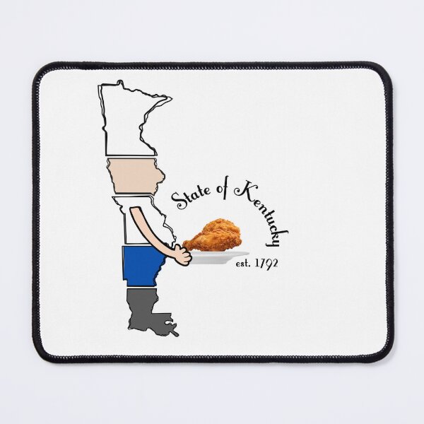 Item preview, Chef serving State of Kentucky designed and sold by 4TeeToo.