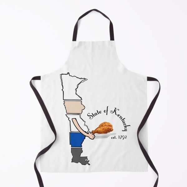 Item preview, Chef serving State of Kentucky designed and sold by 4TeeToo.