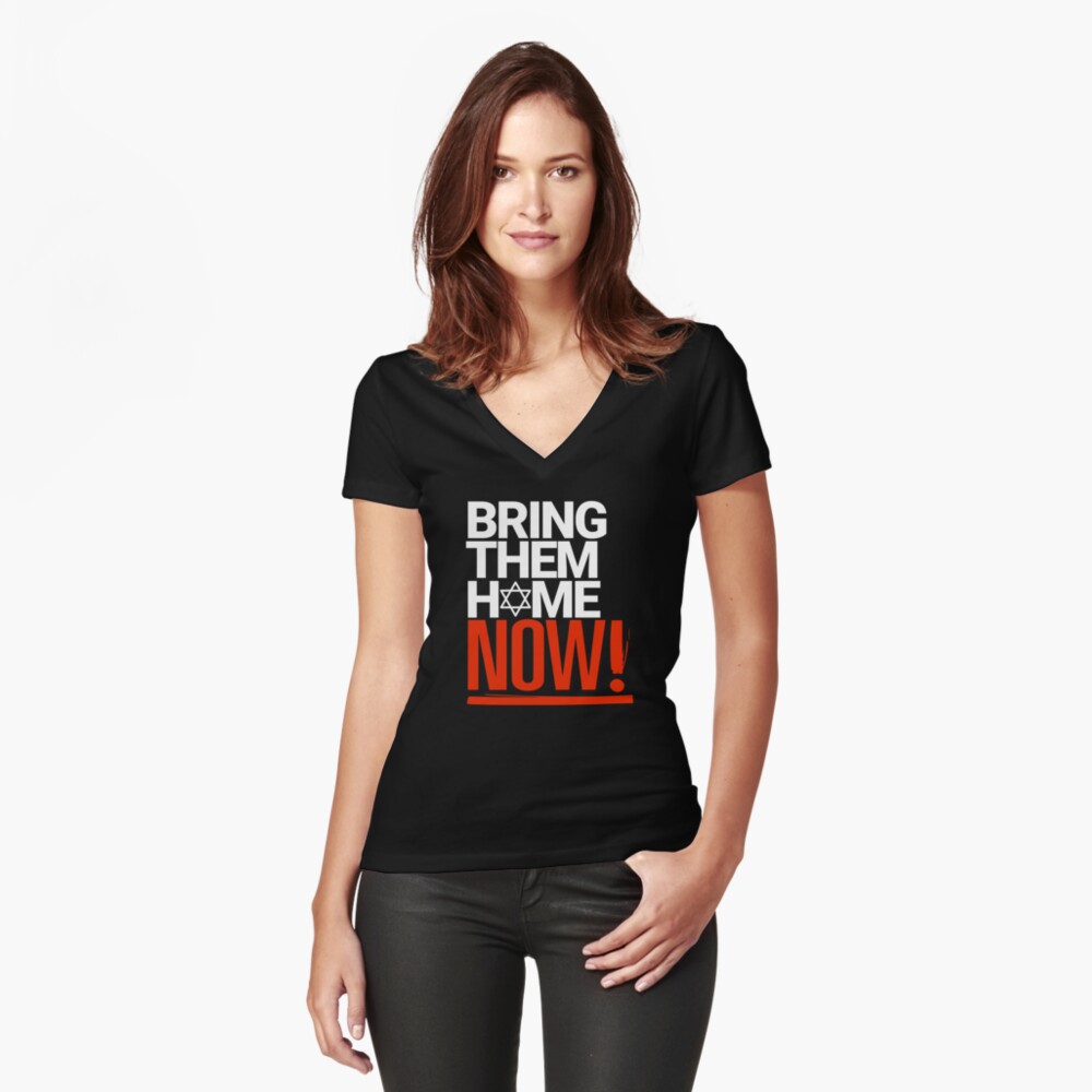 Item preview, Fitted V-Neck T-Shirt designed and sold by RuyaFab.