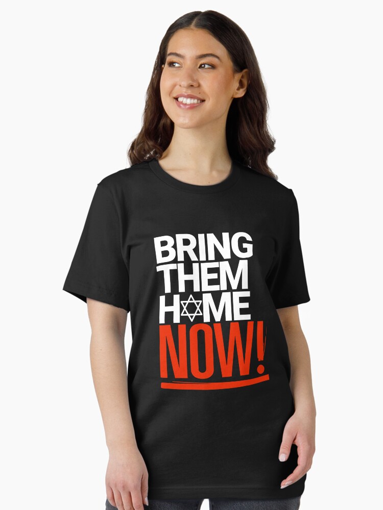 Thumbnail 1 of 7, Essential T-Shirt, BRING THEM HOME NOW designed and sold by RuyaFab.