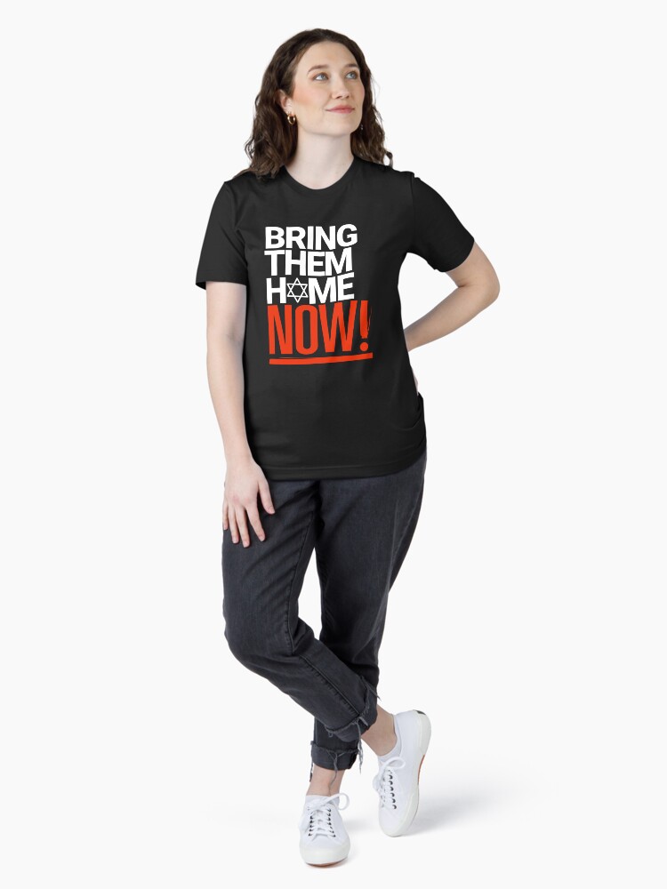 Thumbnail 4 of 7, Essential T-Shirt, BRING THEM HOME NOW designed and sold by RuyaFab.