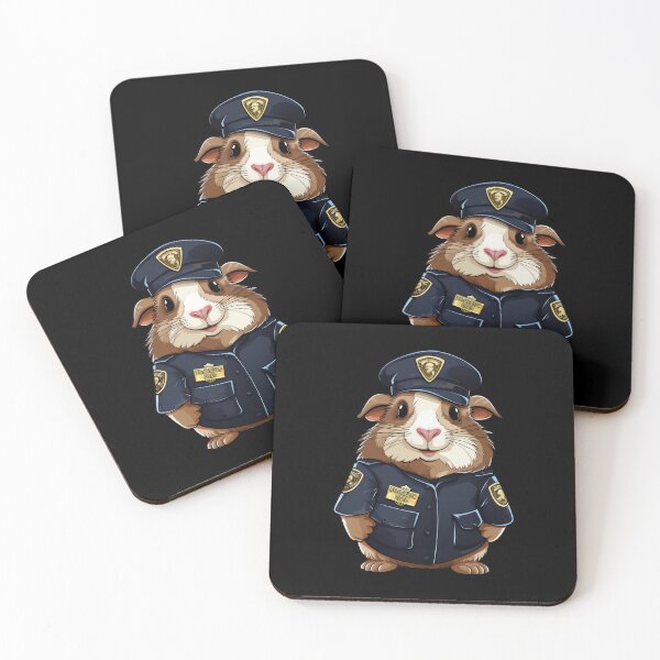 Item preview, Guinea pig policeman designed and sold by Soulskier.
