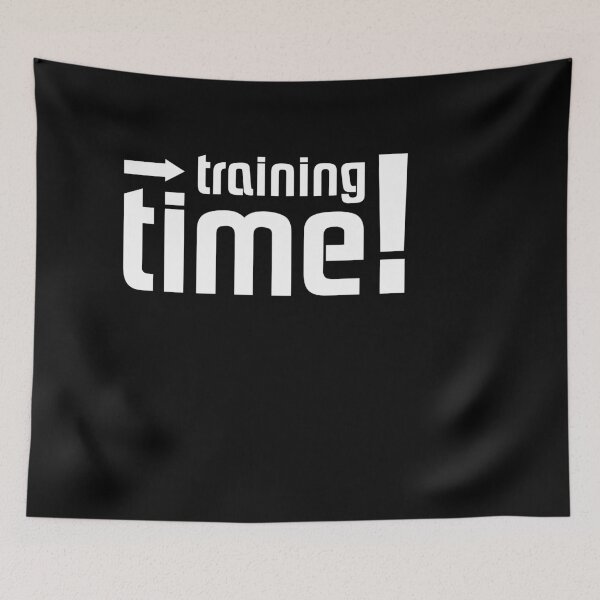 Item preview, Training time training sport saying time gym fitness running movement designed and sold by AndreMi.
