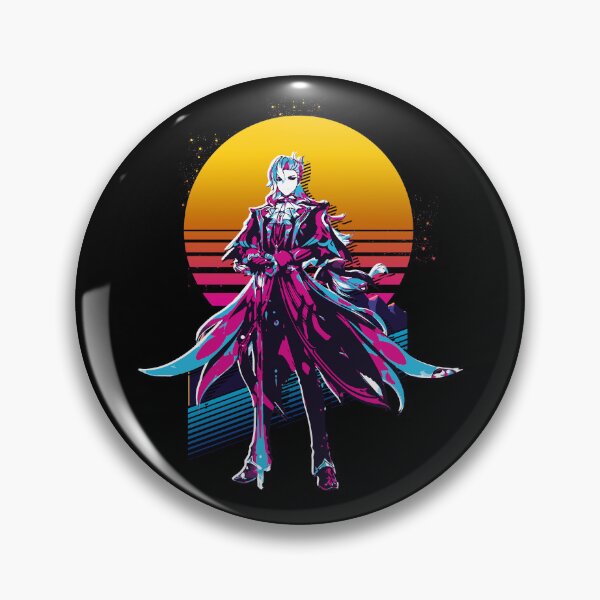 Item preview, Genshin Impact - Neuvillette *80s retro* designed and sold by MyRetroArt.