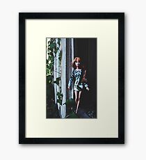 Green Evanesce Framed Print