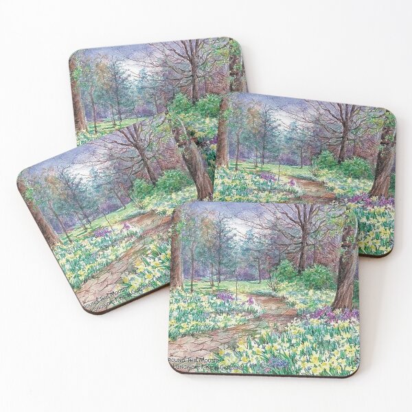 Item preview, Daffodils Round the Mound designed and sold by tomorrowsart.