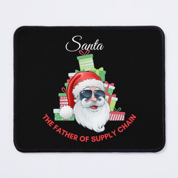 Item preview, Santa, the father and founder of supply chain, supply chain christmas designed and sold by NoetherSym.