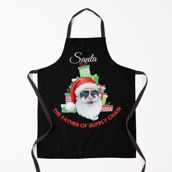 Item preview, Santa, the father and founder of supply chain, supply chain christmas designed and sold by NoetherSym.