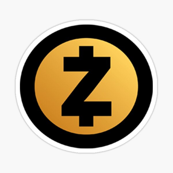 Zcash Cryptocurrency Sticker