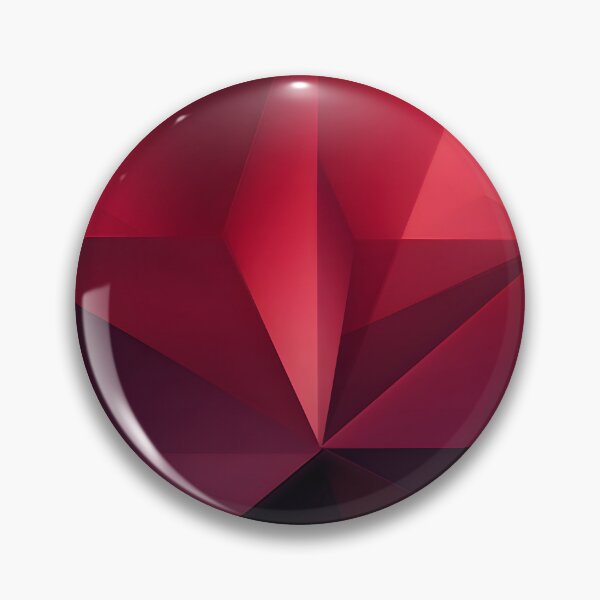 Item preview, Abstract red geometric colourful shapes designed and sold by workshoot.