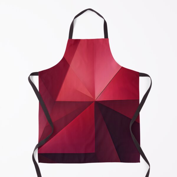 Item preview, Abstract red geometric colourful shapes designed and sold by workshoot.