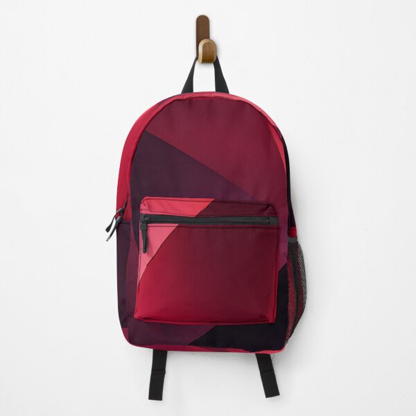 Item preview, Abstract red geometric colourful shapes designed and sold by workshoot.