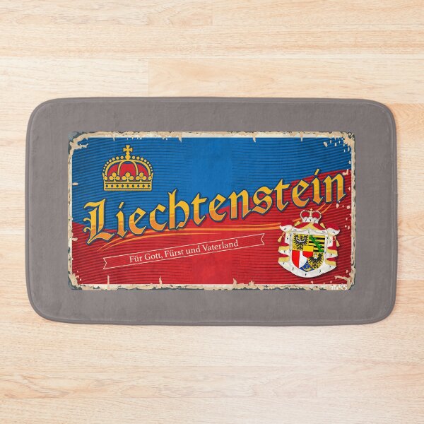 Item preview, Liechtenstein Principality of Liechtenstein country sticker t-shirt 01 designed and sold by LocationInks.